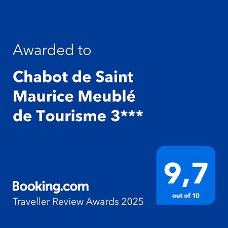 Chabot De Saint Maurice Meuble De Tourisme 3*** Apartment Chambery Bagian luar foto
